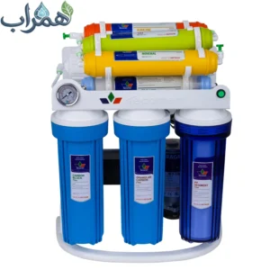 تصفیه آب 8 مرحله ای تکومن RO8STAGE + پک فیلتر پایین