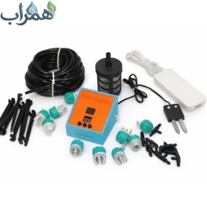 پکیج آبیاری گلدان به همراه سنسور رطوبت خاک