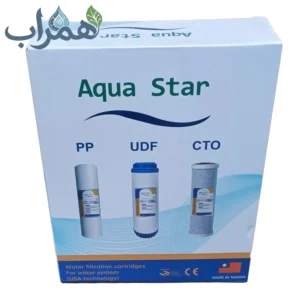 فیلتر مرحله 1 تا 3 آکوا استار پک جعبه ای