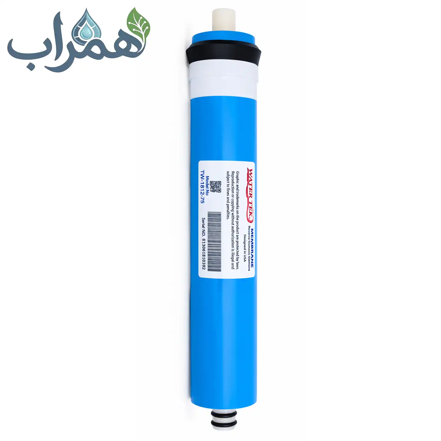 فیلتر ممبران 11 لایه 75 گالن خانگی واتر تک TW-1812-75 فیلتر ممبران 11 لایه 75 گالن خانگی واتر تک TW-1812-75